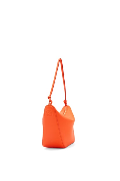 LOEWE Mini Hammock Hobo bag in classic calfskin Vivid Orange plp_rd