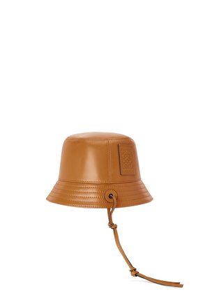 LOEWE Sombrero de pescador en piel napa de ternera Bronceado plp_rd