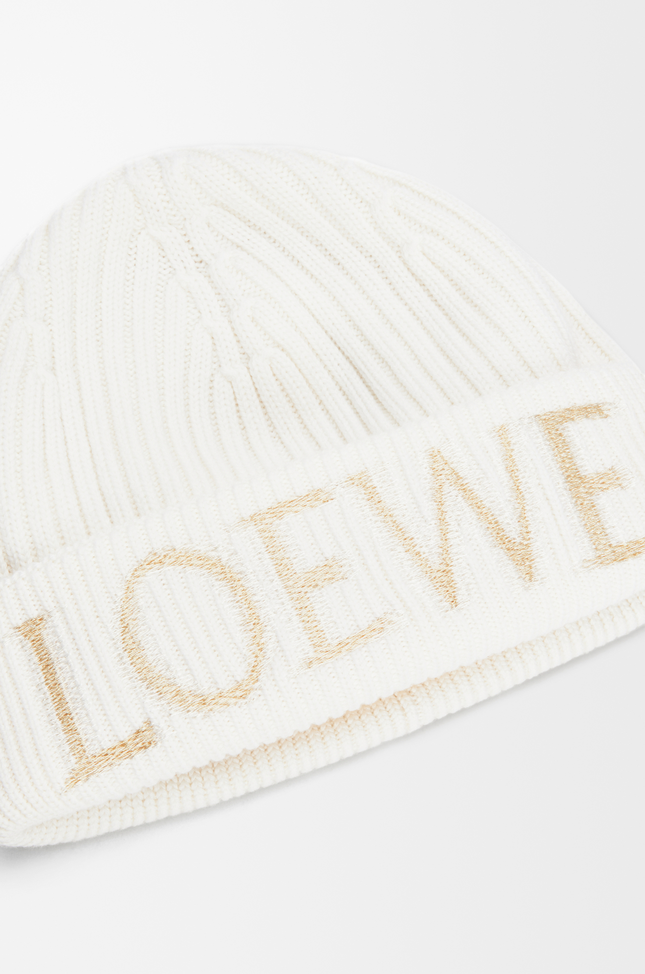 LOEWE LOEWE beanie in wool White