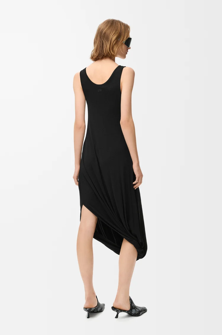 LOEWE Dress in viscose Black