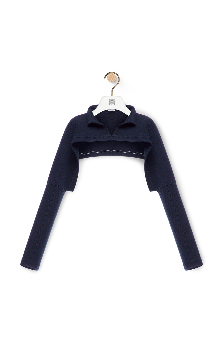 LOEWE POLONECK BOLERO Navy Blue