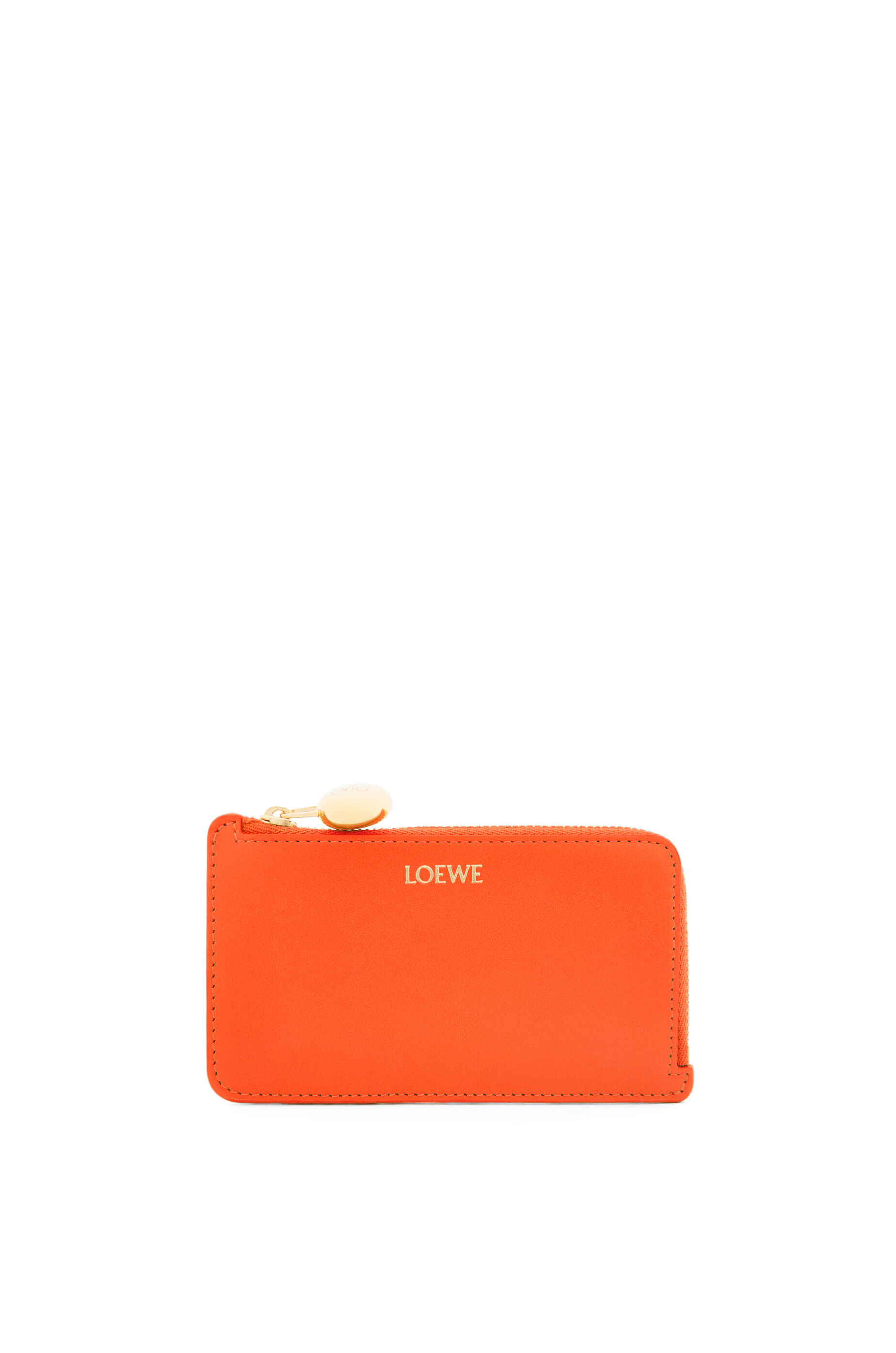 Pebble coin cardholder in shiny nappa calfskin Black - LOEWE