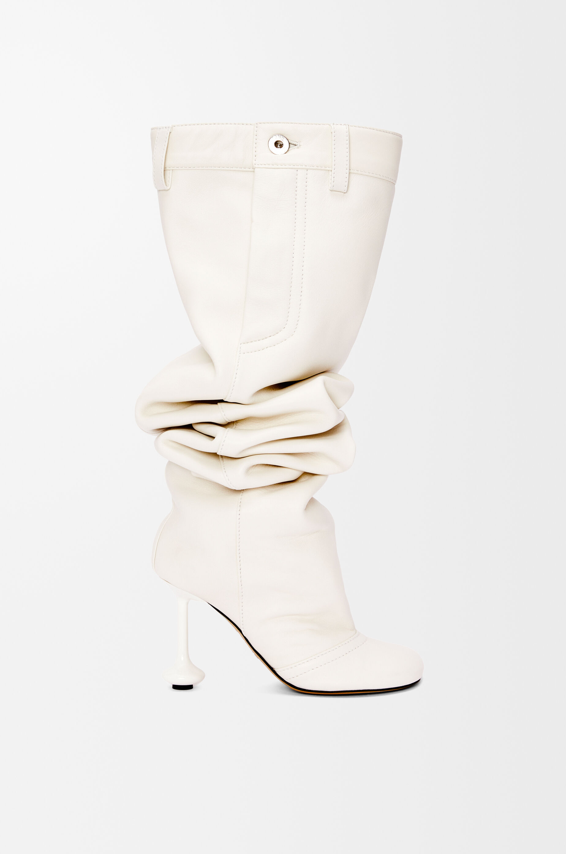 Toy over the knee boot in nappa lambskin Oat Milk - LOEWE