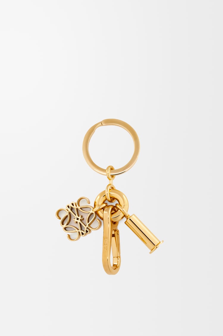 LOEWE Anagram 鑰匙圈 金色