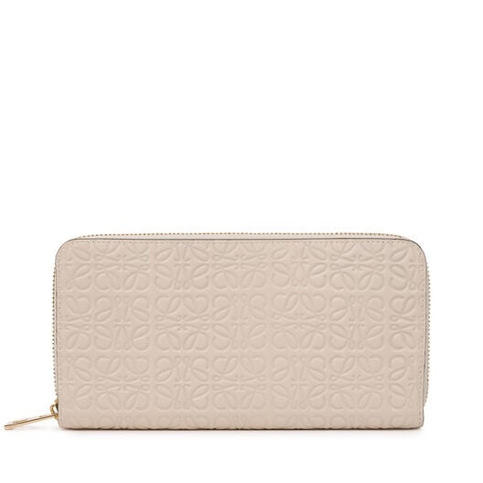 LOEWE Billetero C/Cremallera Marfil LOEWE Billetero C/Cremallera Marfil all