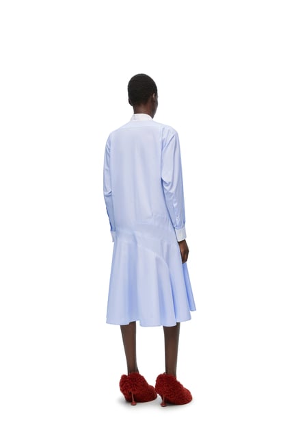 LOEWE 셔츠 드레스 - 코튼 소프트 블루 plp_rd
