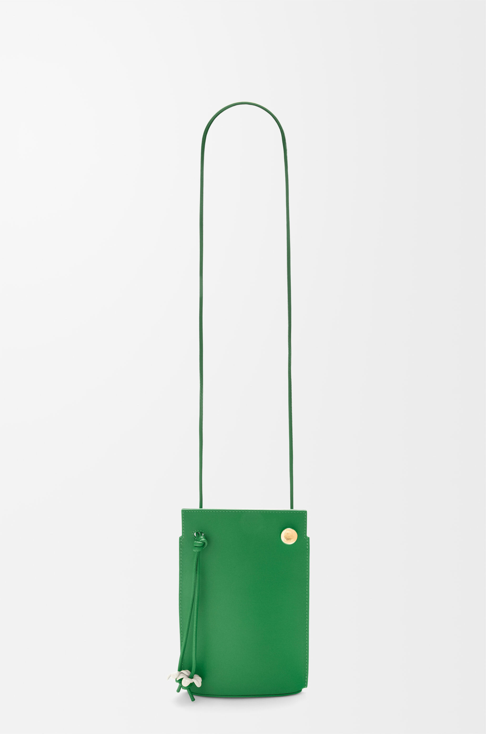 【美品】LOEWEロエベ　ダイスポケット(クラシックカーフ) ペブル ダイス ポケット（クラシックカーフ） グリーン - LOEWE
