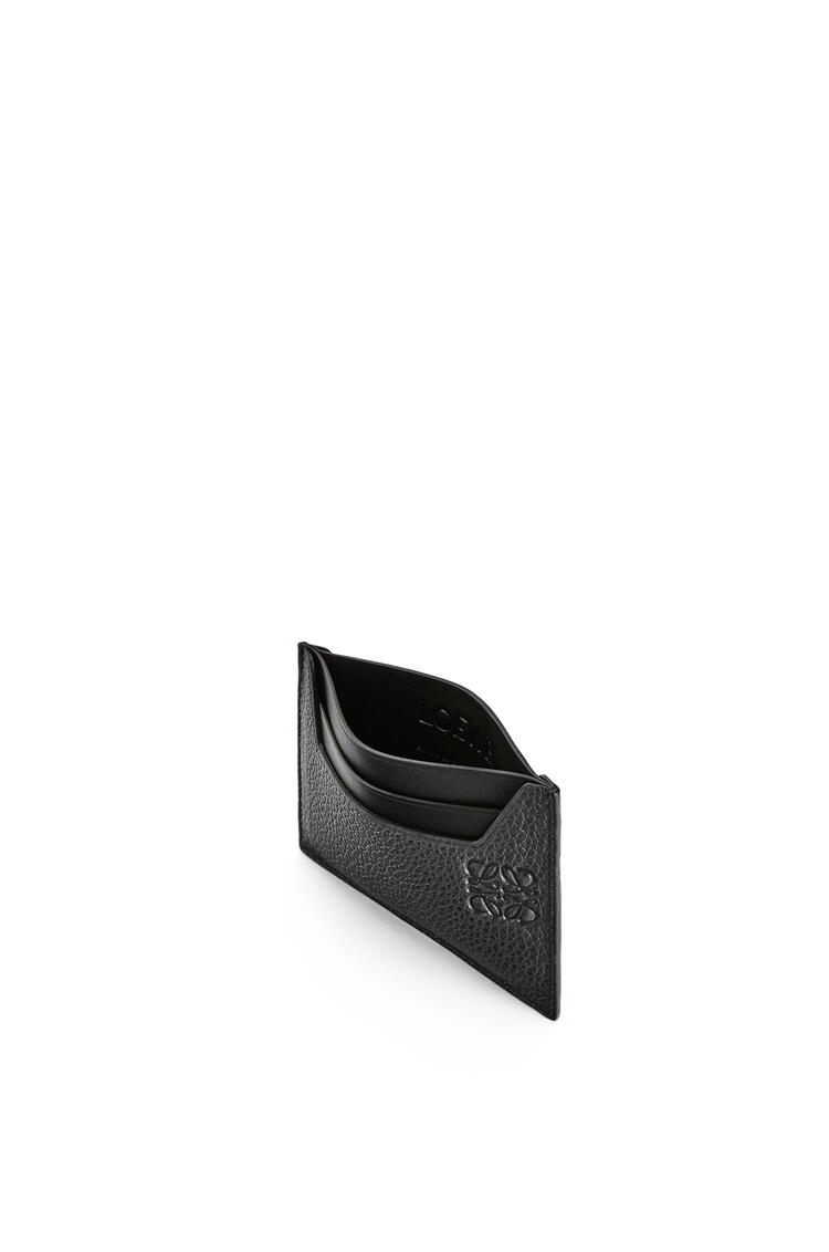 LOEWE Plain cardholder in soft grained calfskin Black pdp_rd