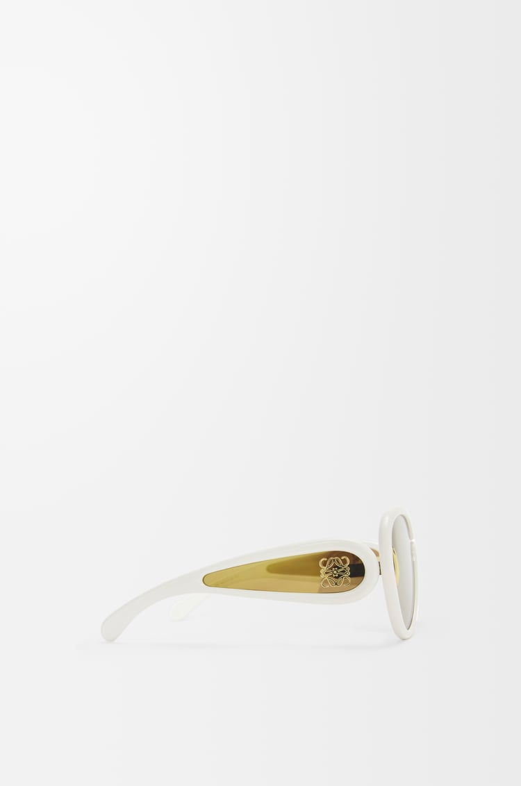 LOEWE Pilot Mask sunglasses White