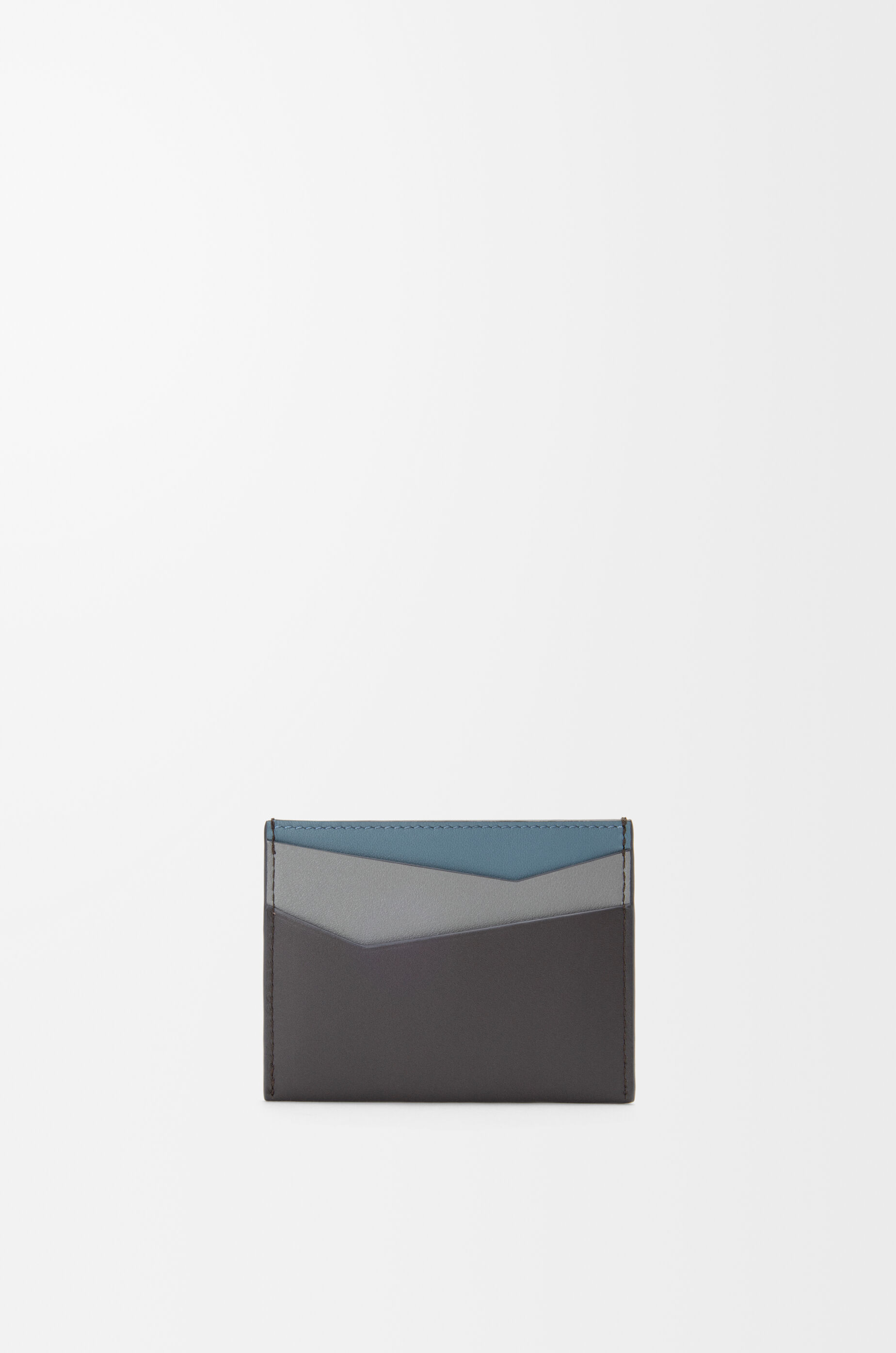 パズル プレーン カードホルダー（クラシックカーフ） グレー - LOEWE