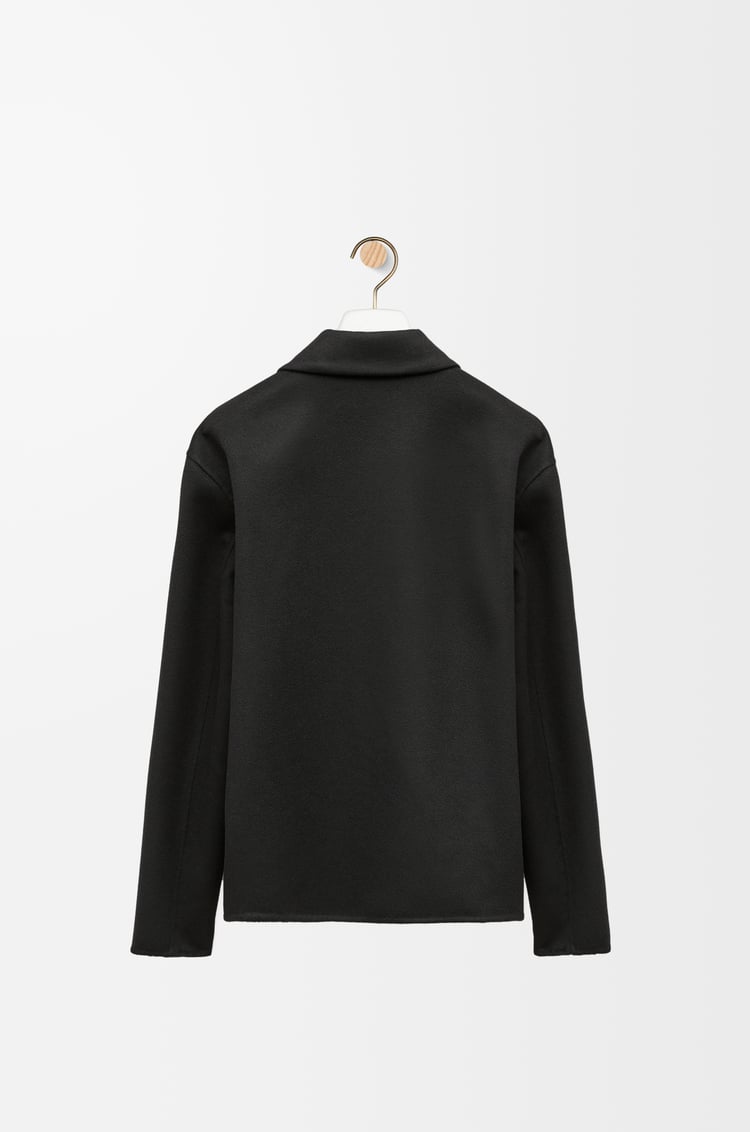 LOEWE Workwear jacket in wool and cashmere Black