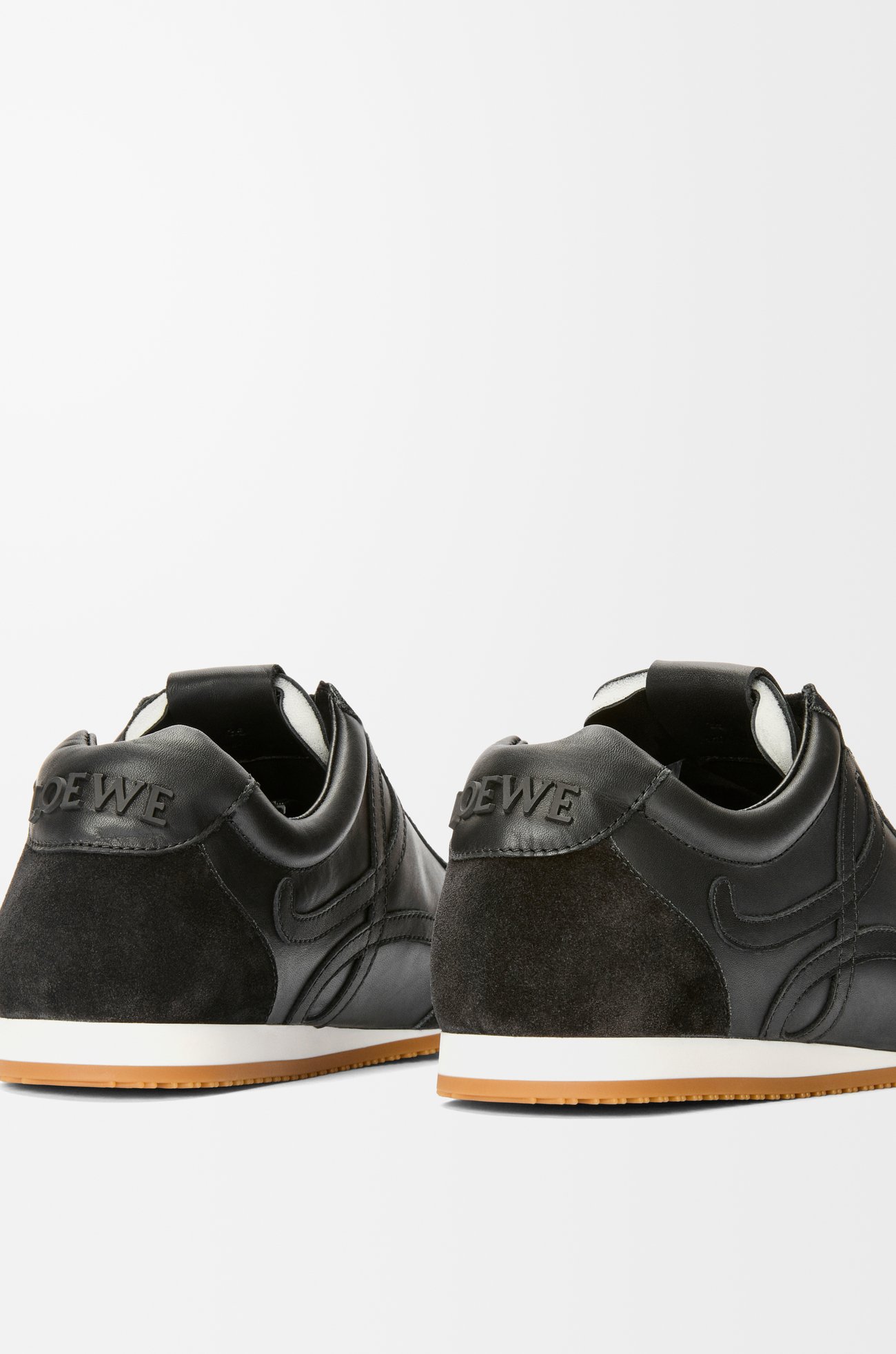LOEWE Ballet Runner 2.0 in soft calfskin Black