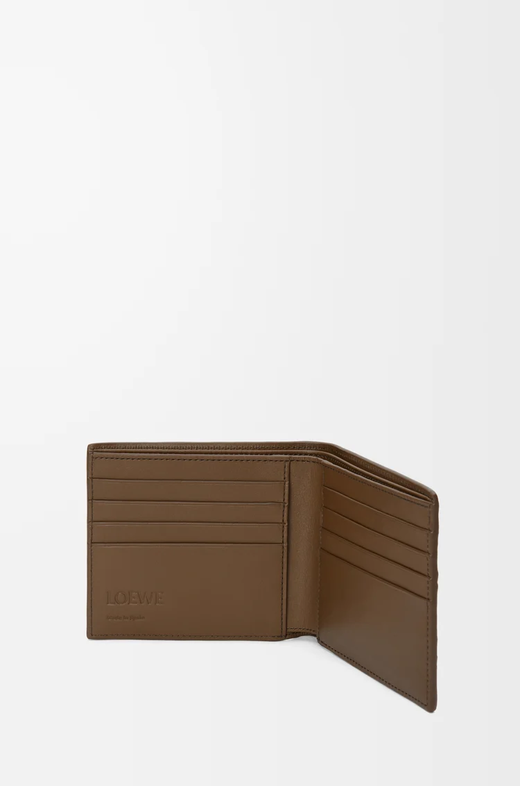 LOEWE Cartera con dos pliegues en piel de ciervo Tundra