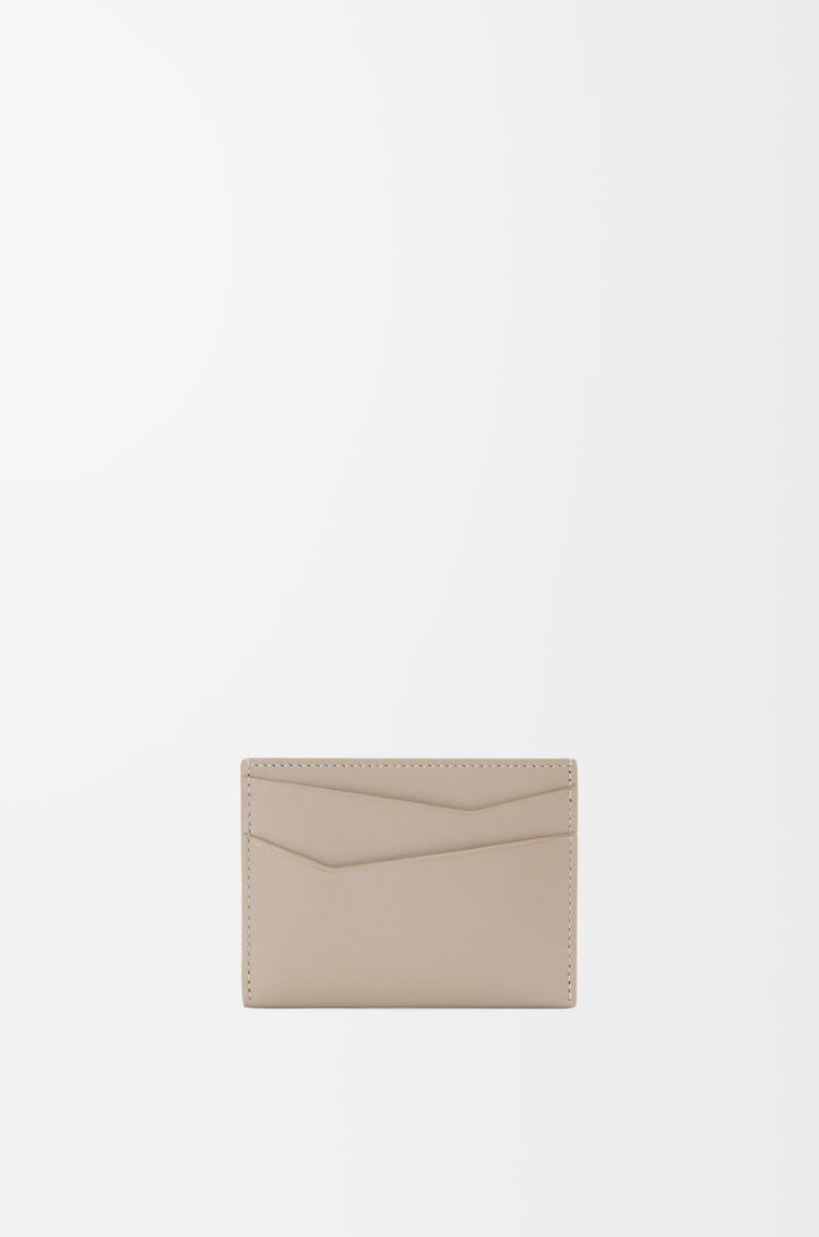 LOEWE 经典牛皮革 Puzzle 扁平卡包 麻灰色