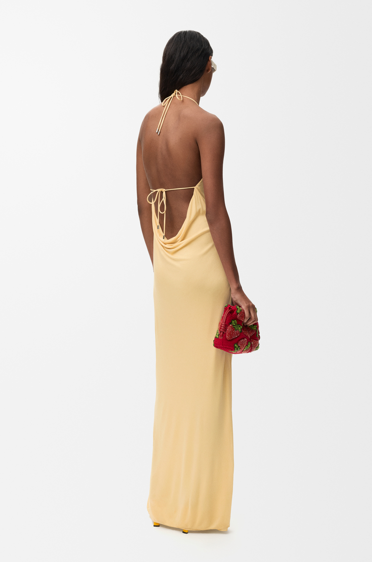 LOEWE ドレス（クレープレーヨン） イエロー