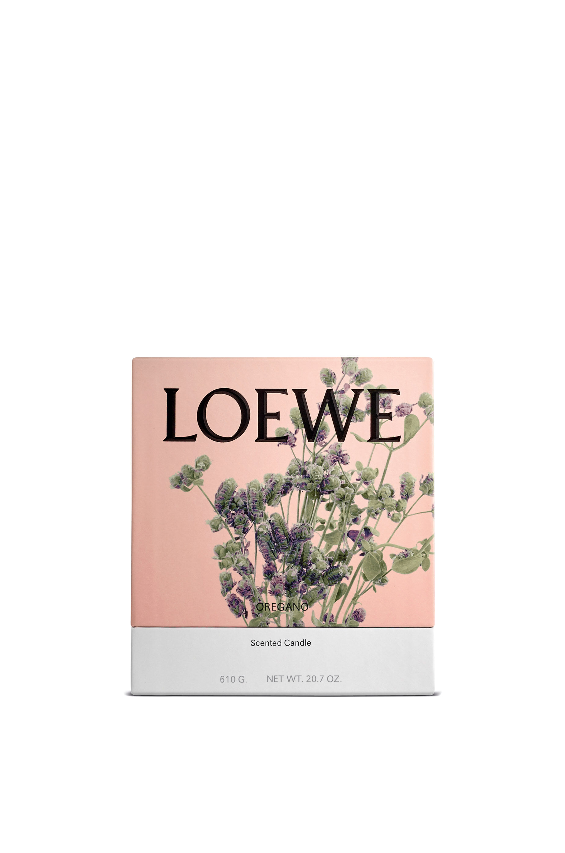 オレガノ キャンドル ミディアム ホワイト - LOEWE