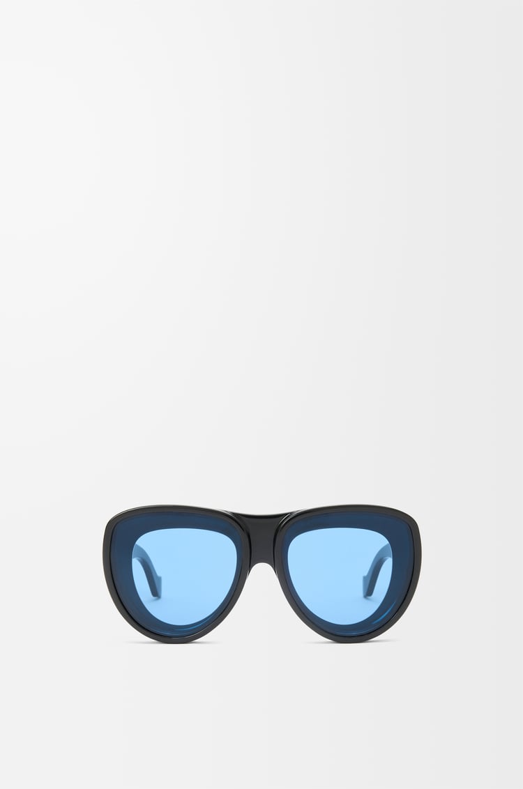 LOEWE Front lenses aviatior sunglasses Black