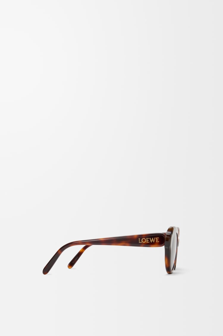 LOEWE Swan Slim sunglasses Havana