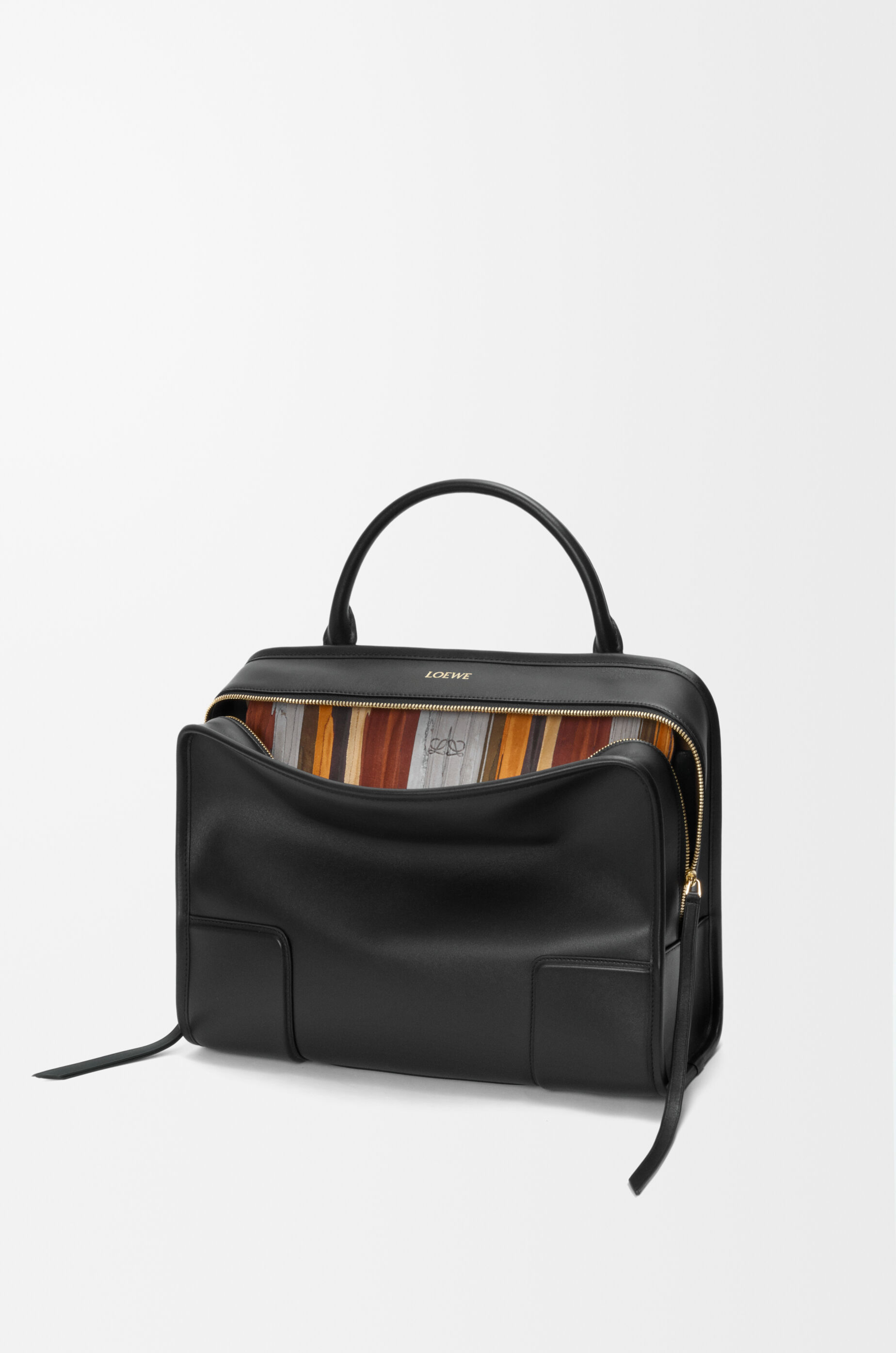 Large Skived Amazona 180 bag in soft calfskin Multicolor - LOEWE