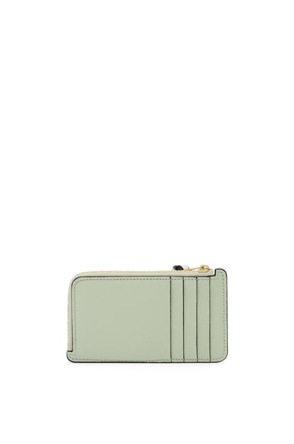LOEWE Coin cardholder in soft grained calfskin Spring Jade/Clay Green plp_rd