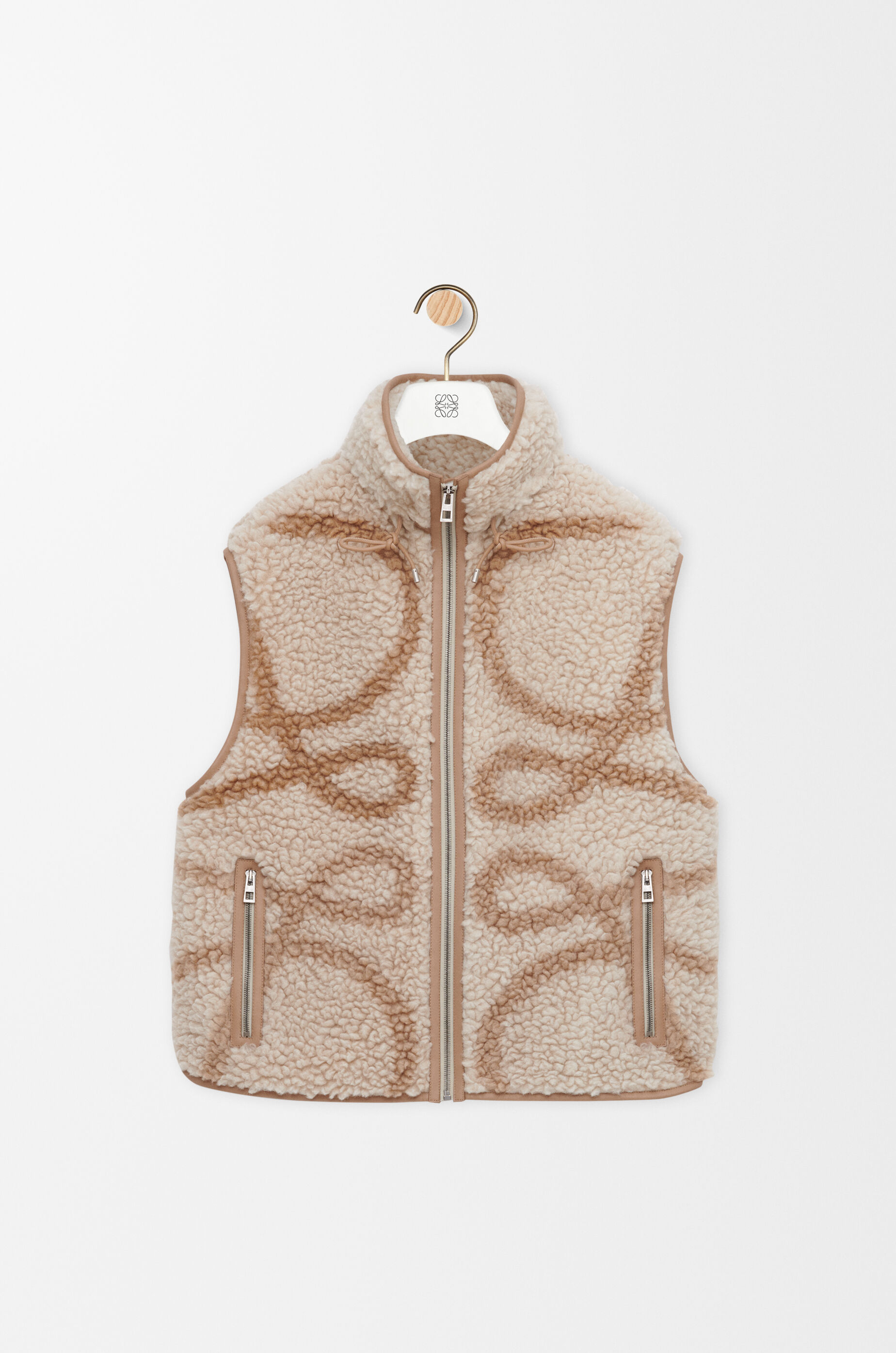 ベスト（ウールブレンド） ベージュ - LOEWE