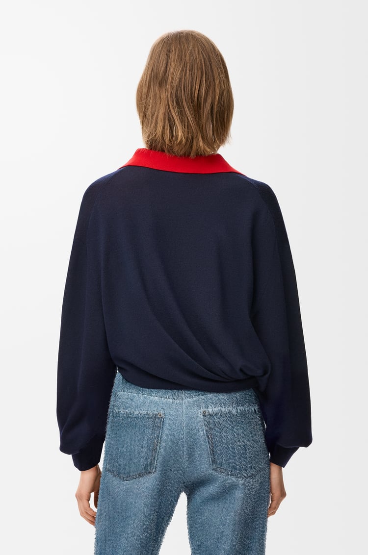 LOEWE Sweater in wool Dark Navy