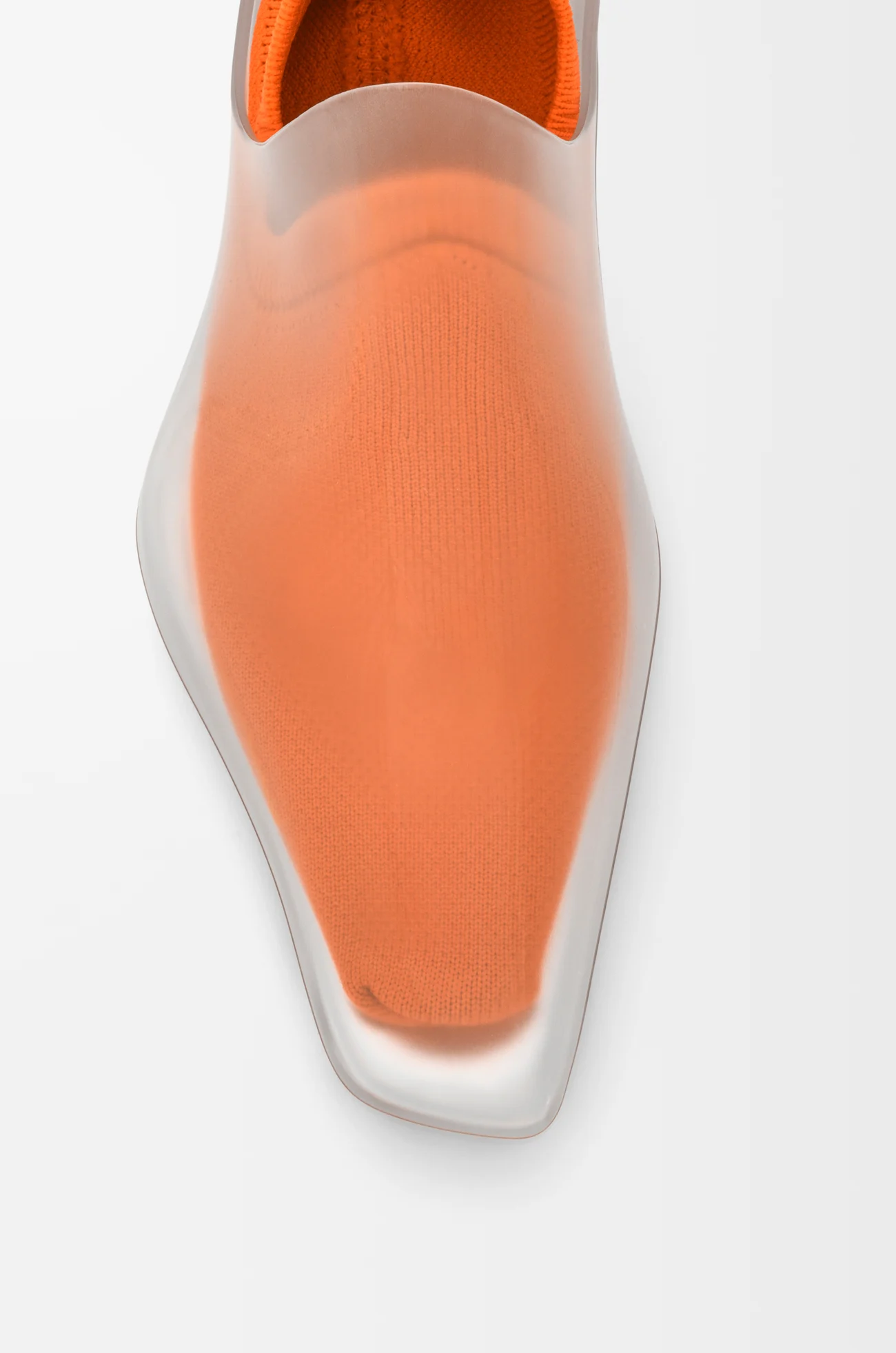 LOEWE Botín Emily aqua en PVC Transparente