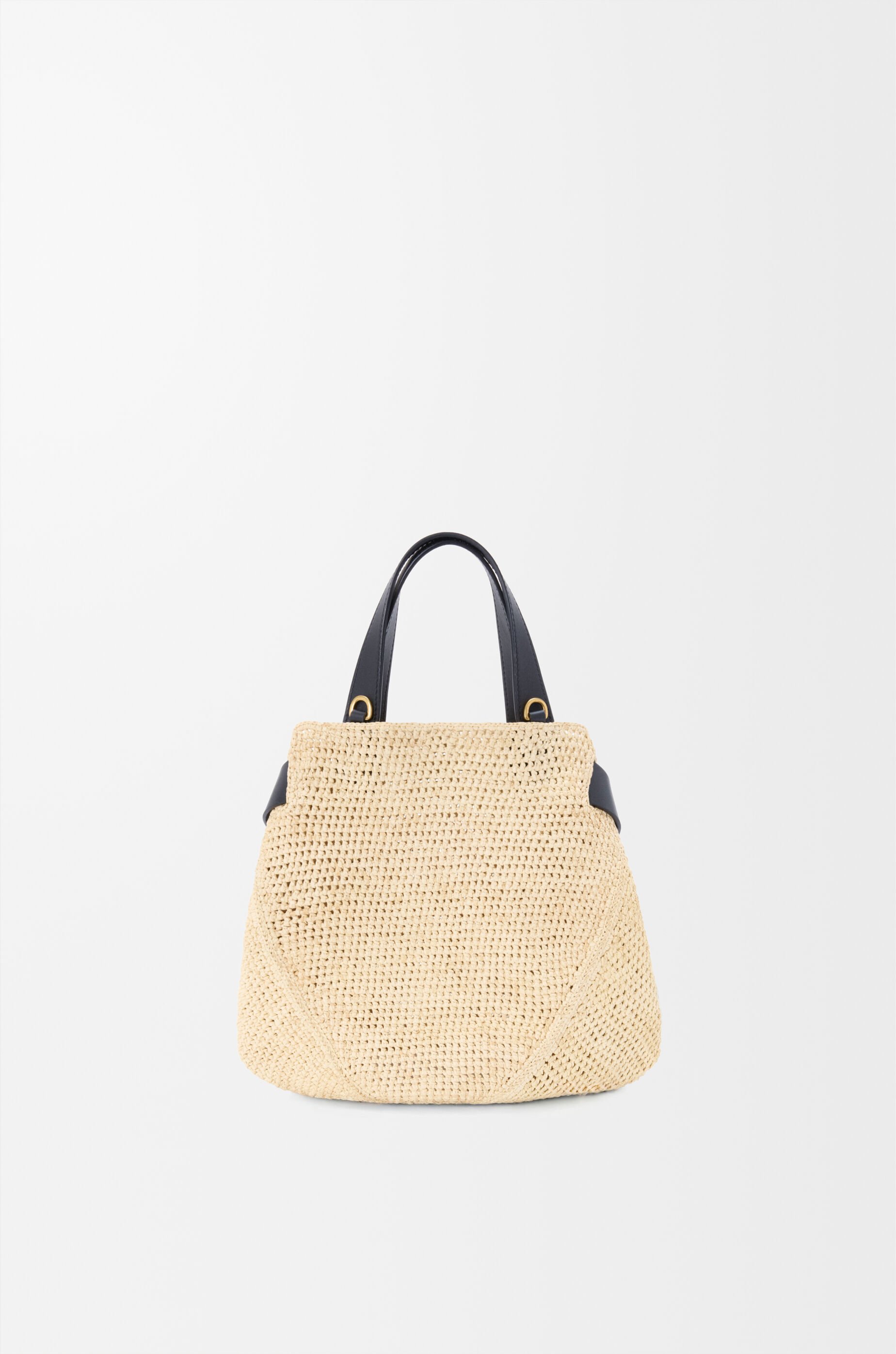 【LOEWE】パンチホール ショッパー ミディアム パンチホール ショッパー ミニ(ラフィア) ベージュ - LOEWE