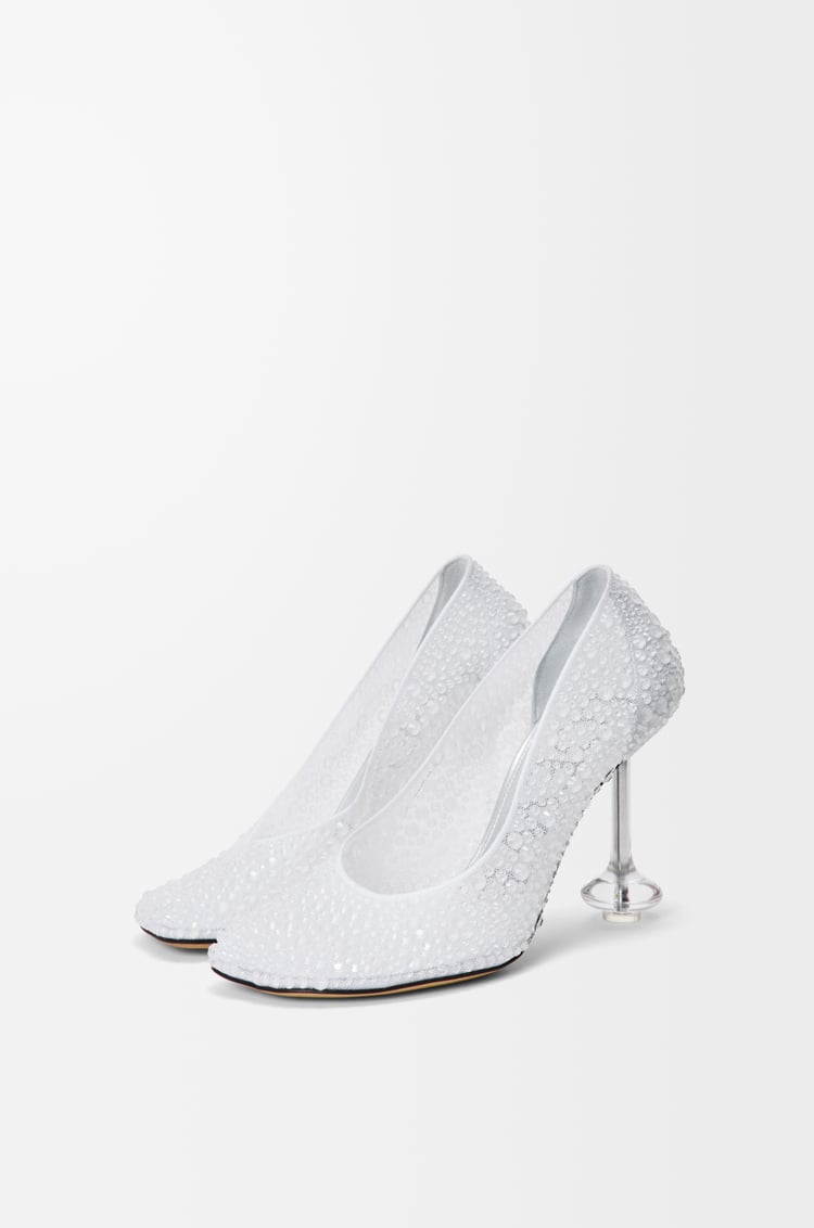 LOEWE トイ パンプス（エンベリッシュドメッシュ） クリア