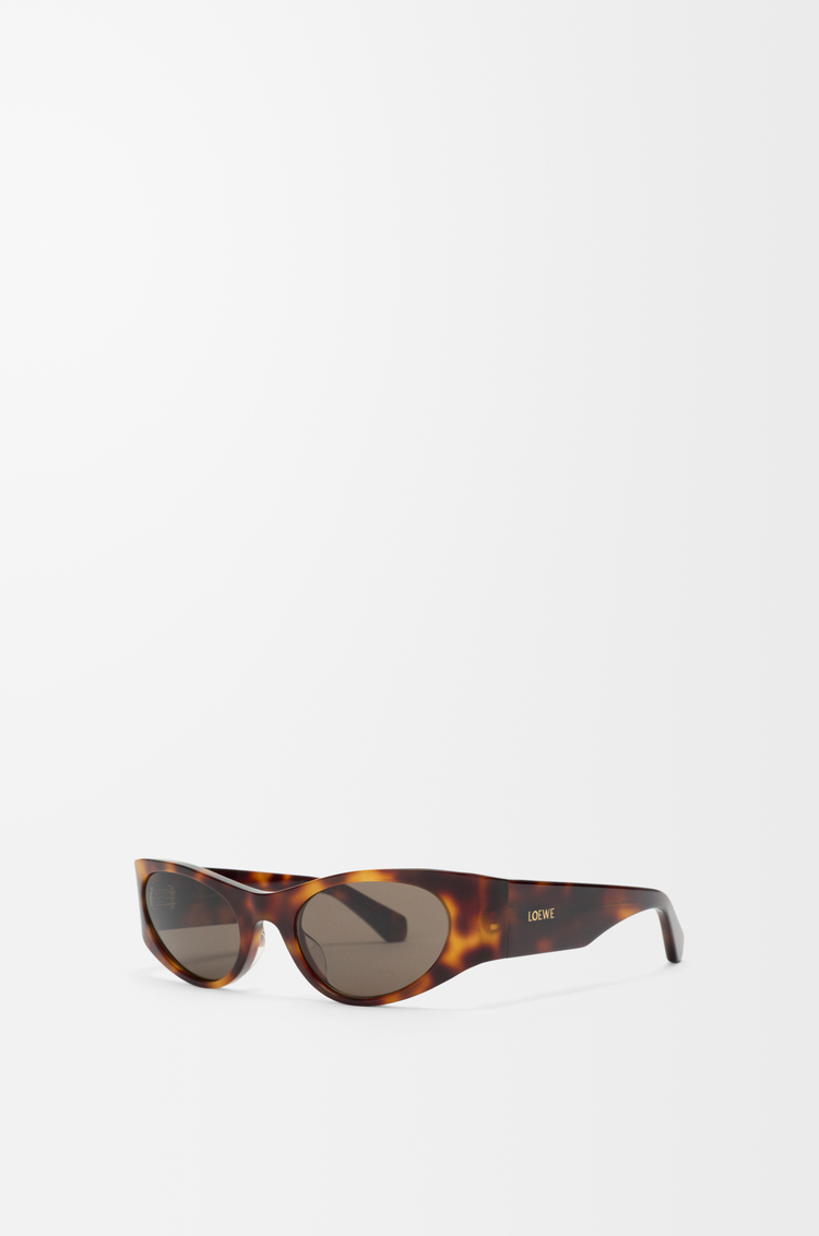LOEWE 小号 Flash 猫眼造型太阳眼镜 哈瓦那棕
