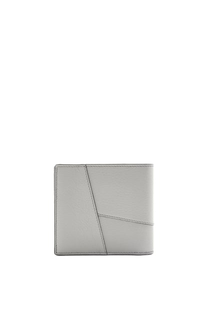 LOEWE Puzzle bifold coin wallet in classic calfskin 瀝青灰 plp_rd