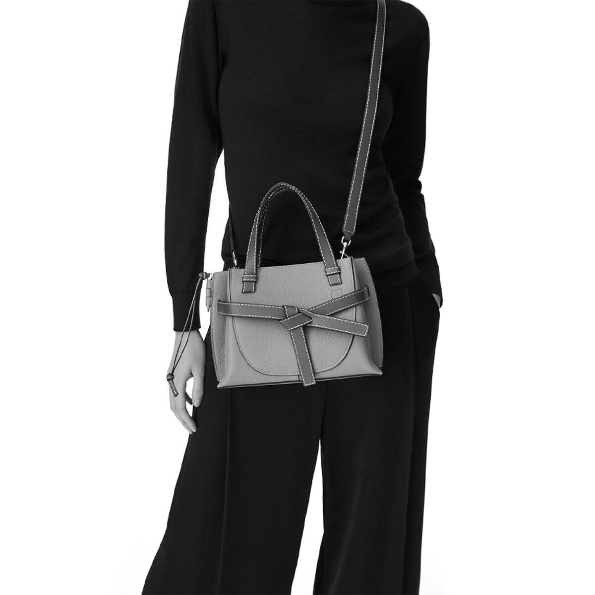 Gate Top Handle Mini Bag Light Caramel LOEWE