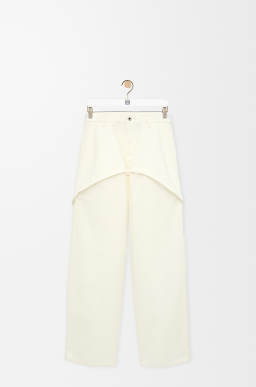 LOEWE Pantaloni in denim Bianco