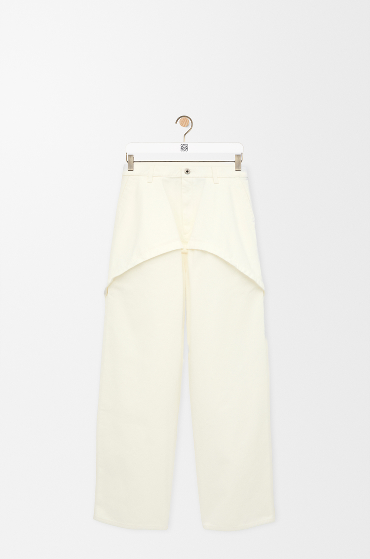 LOEWE Pantaloni in denim Bianco