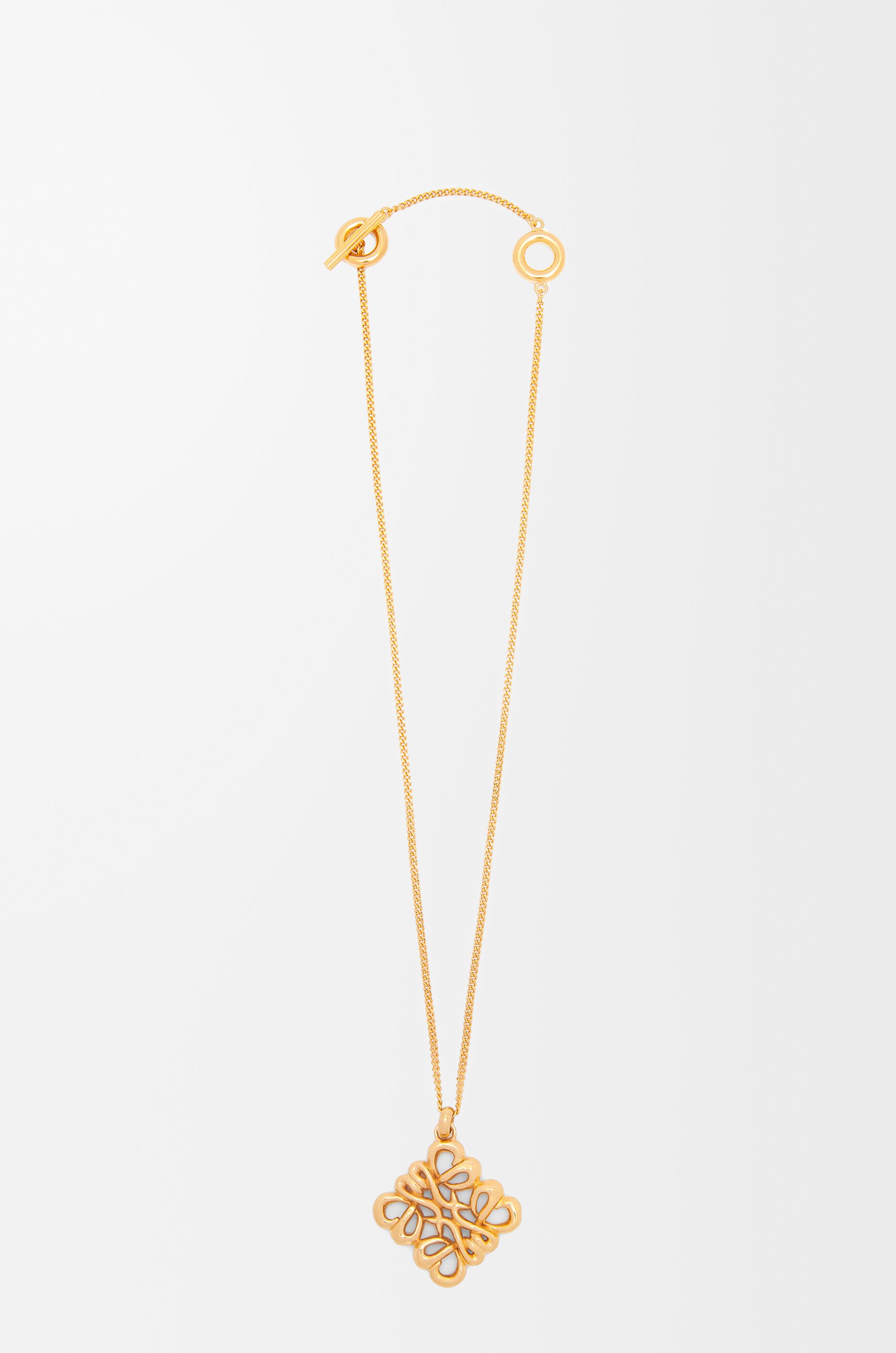 ペンダント ネックレス スモール (スターリングシルバー) ゴールド - LOEWE