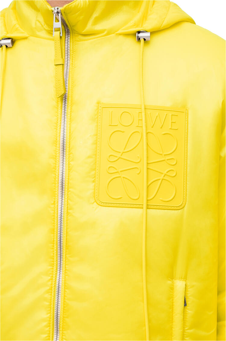 LOEWE Puffer Anagram parka in polyester Yellow