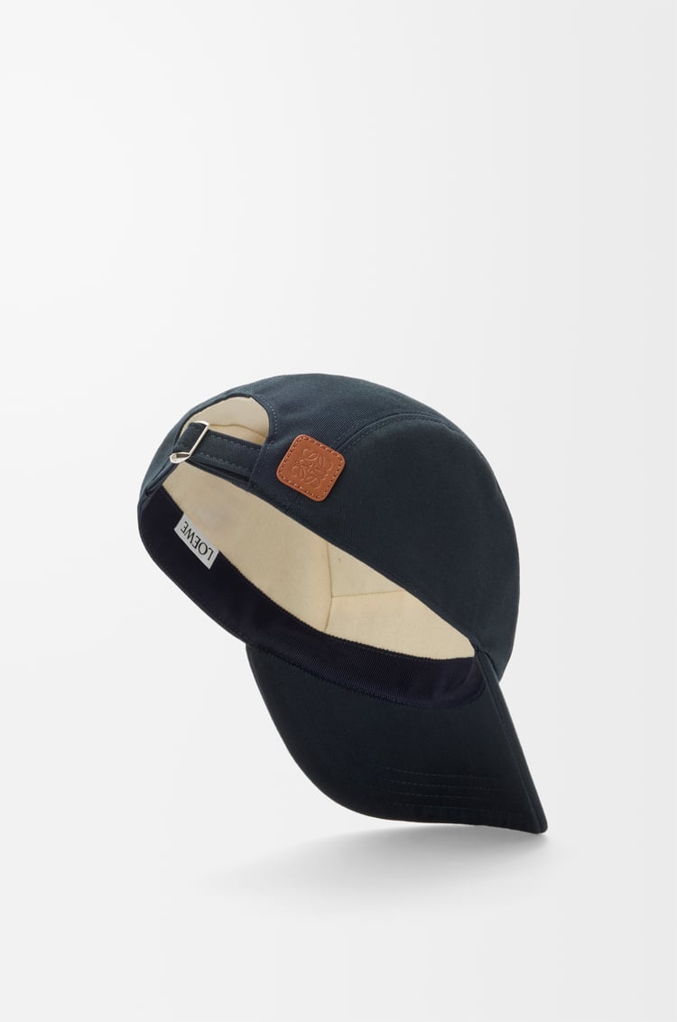 LOEWE Gorra Camp en algodón Azul Marino