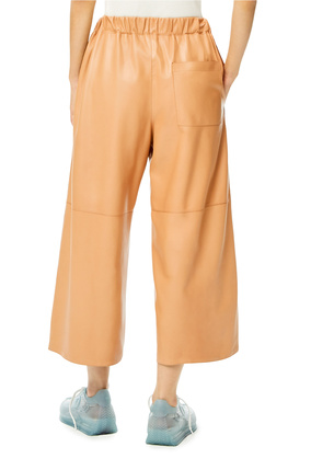 LOEWE Cropped elasticated trousers Butter plp_rd