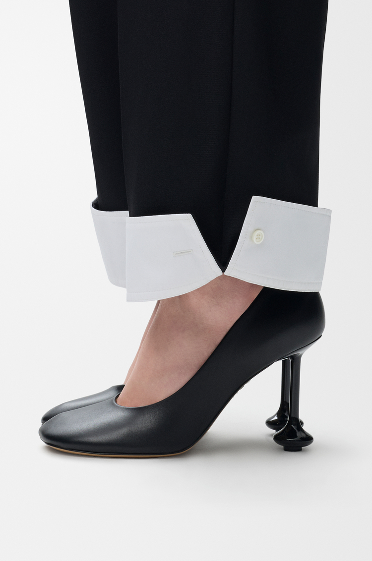 LOEWE Toy Pumps aus Ziegenleder Schwarz