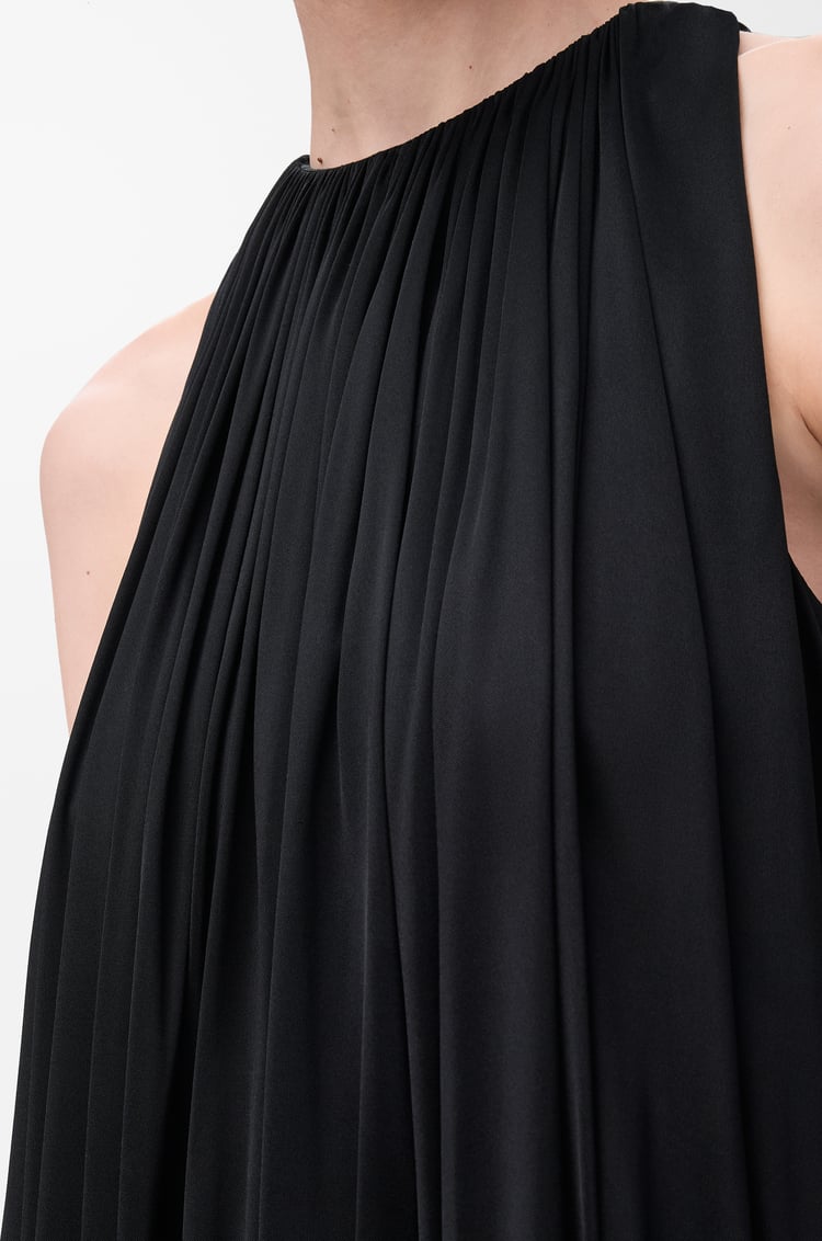 LOEWE Halter top in viscose Black
