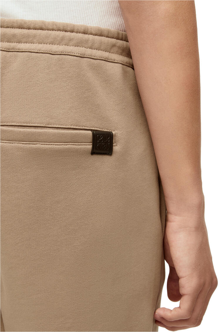 LOEWE Puzzle jogging trousers in cotton Sand
