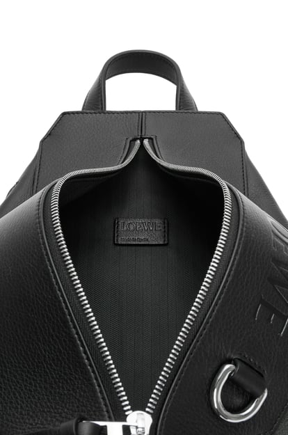 LOEWE Small Convertible backpack in classic calfskin Black plp_rd