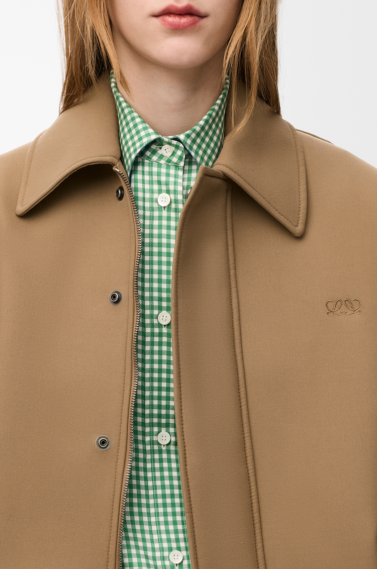 LOEWE Chaqueta en algodón Beige