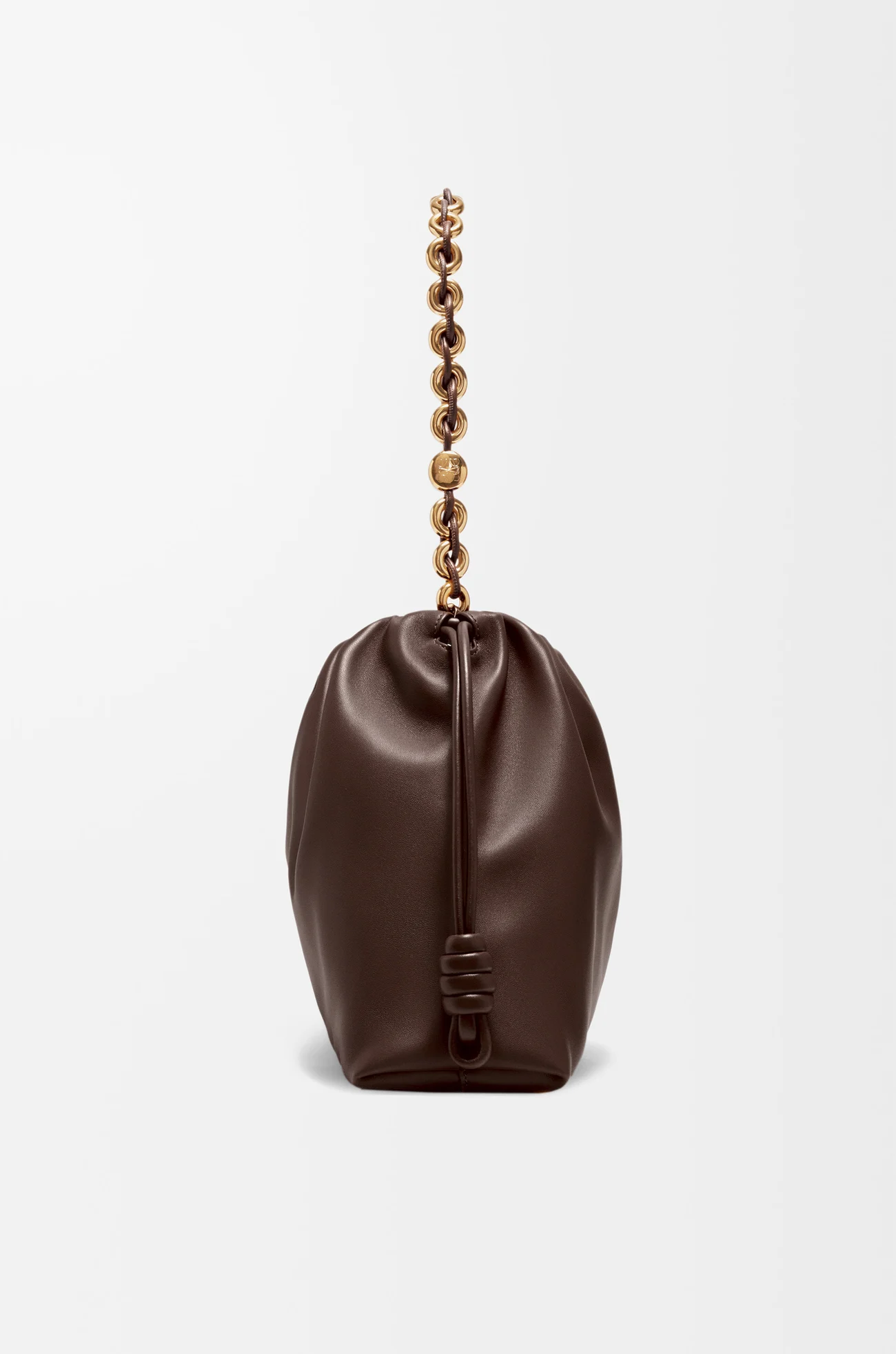 LOEWE フラメンコパース ラージ（メローナパラム） ダークブラウニー