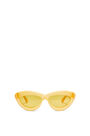 LOEWE Cateye sunglasses in acetate Canary Yellow