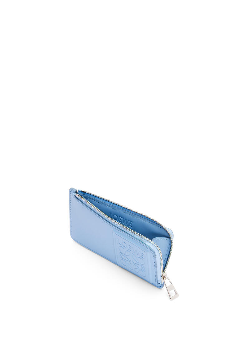 LOEWE Tarjetero-monedero en piel de ternera Azul Olímpico
