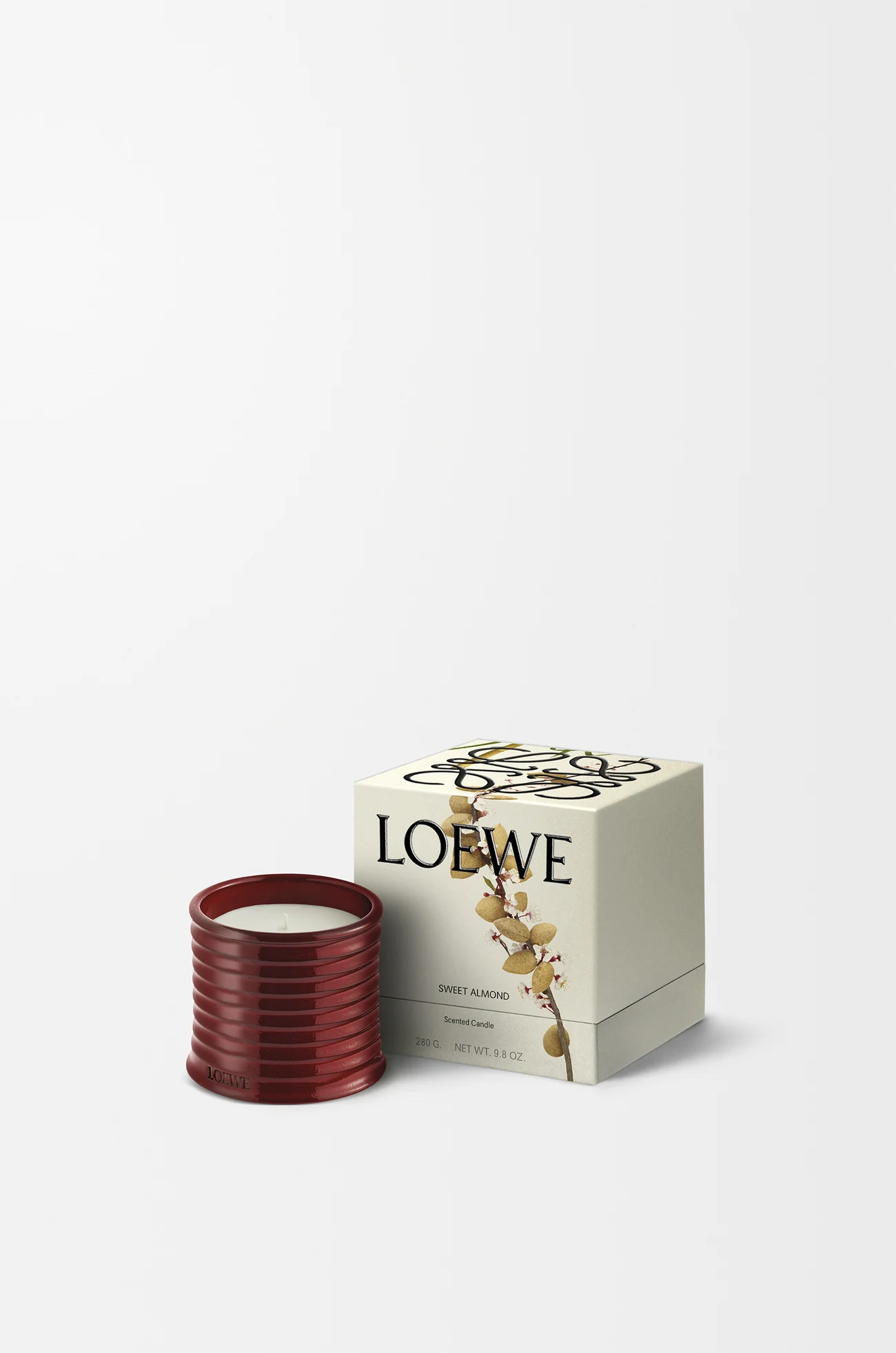 LOEWE Petite bougie parfumée Sweet Almond Rouge