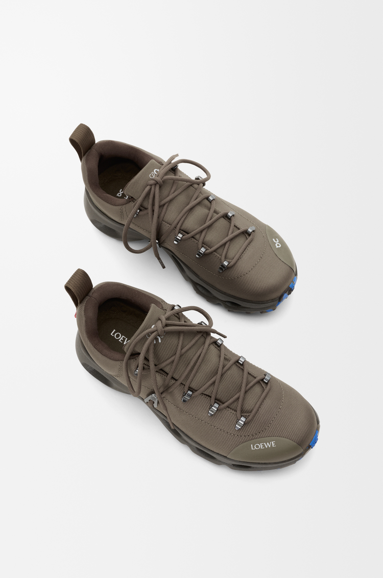 LOEWE Cloudsolo Hiker sneaker Dark Khaki