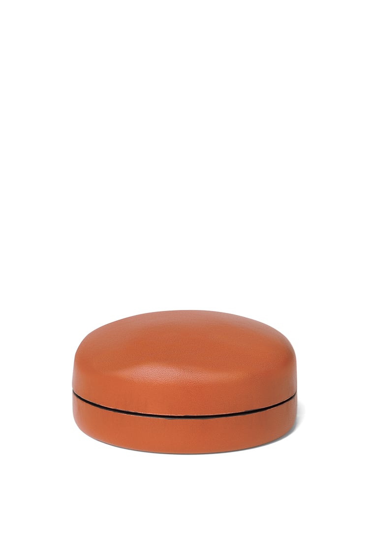 LOEWE Medium box in kipskin Pecan