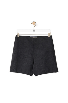 LOEWE Shorts in wool Anthracite plp_rd